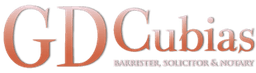 Cubias Law logo