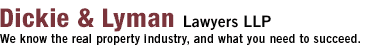 Dickie & Lyman Lawyers LLP logo