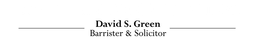 David S. Green Law logo