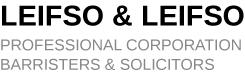 Leifso & Leifso Professional Corporation logo