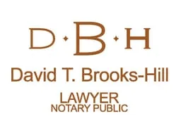 David T Brooks-Hill, Lawyer logo